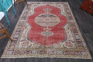 Oriental Vintage Area Rug - Thumbnail