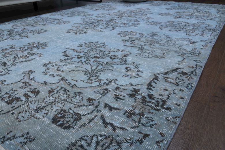 Vintage Blue Area Rug