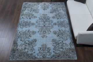 Vintage Blue Area Rug - Thumbnail