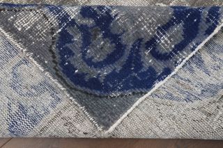 Distressed Vintage Turkish Area Rug - Thumbnail