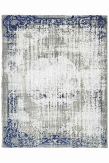 Distressed Vintage Turkish Area Rug - Thumbnail