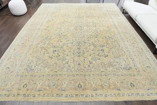 Persian Vintage Oversized Area Rug - Thumbnail