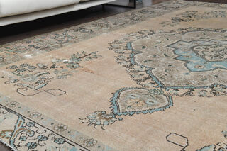 Persian Vintage Oversized Area Rug - Thumbnail