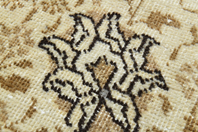 Neutral Persian Vintage Carpet