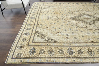 Neutral Persian Vintage Carpet - Thumbnail