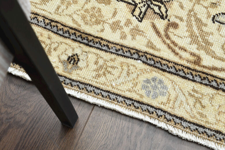 Neutral Persian Vintage Carpet