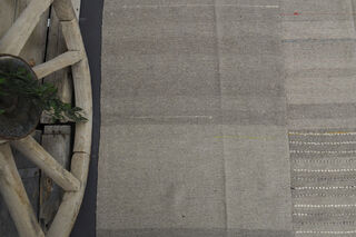 Vintage Oversized Area Hemp Rug - Thumbnail