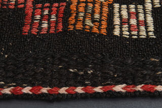 Vintage Flatweave Wide Runner Rug - Thumbnail