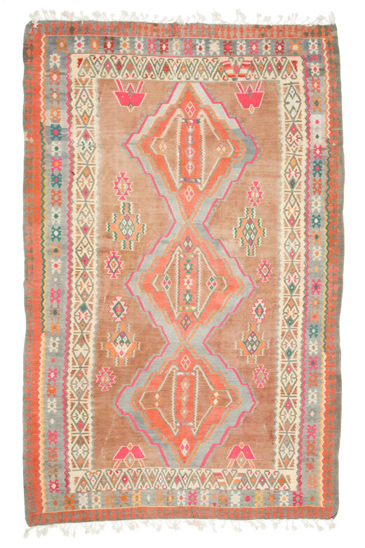 Vintage Oversized Kilim Rug