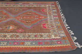 Vintage Oversized Kilim Rug - Thumbnail