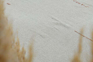 Vintage Oversized Area Hemp Rug - Thumbnail