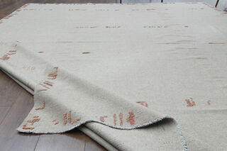 Vintage Oversized Area Hemp Rug - Thumbnail