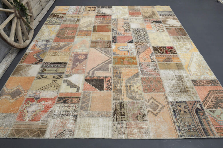 Vintage Oversized Area Rug