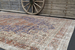 Distressed Oversized Area Rug - Thumbnail