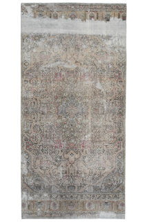 Vintage Wide Runner Rug - Thumbnail