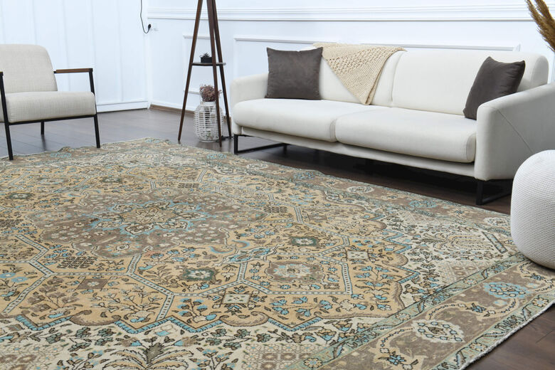 Vintage Oversized Area Rug