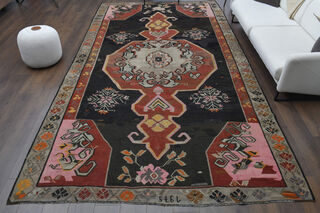 Vintage Wide Runner Rug - Thumbnail