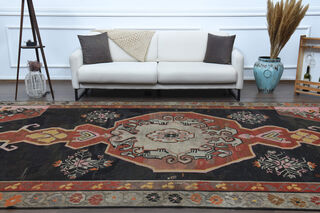 Vintage Wide Runner Rug - Thumbnail