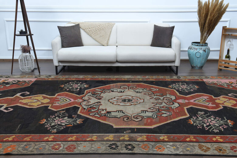 Vintage Wide Runner Rug