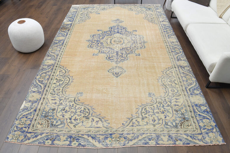 Vintage Anatolian Turkish Area Rug