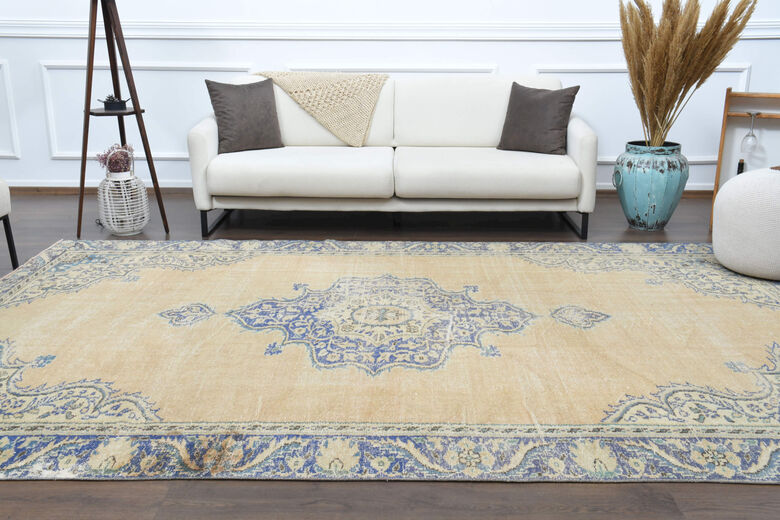 Vintage Anatolian Turkish Area Rug