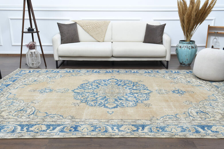 Vintage Oversized Area Rug