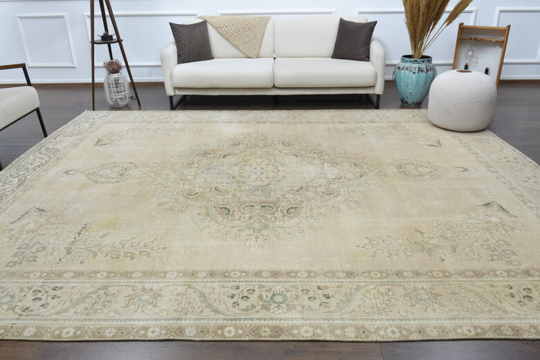 Neutral Oversized Area Rug