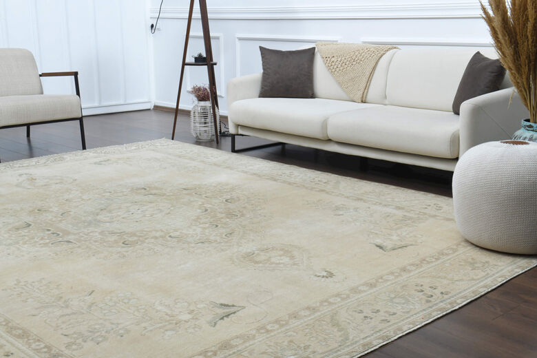 Neutral Oversized Area Rug