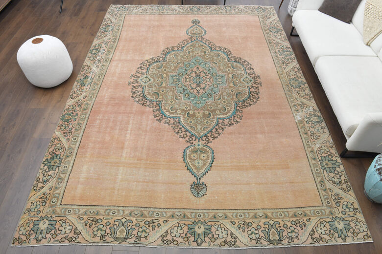 Medallion Vintage Large Area Rug