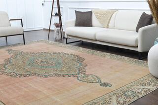 Medallion Vintage Large Area Rug - Thumbnail