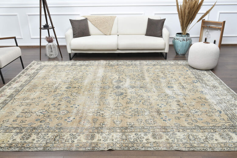 Vintage Oversized Area Rug