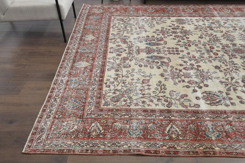 Vintage Oversized Area Rug