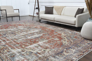 Vintage Oversized Area Rug - Thumbnail