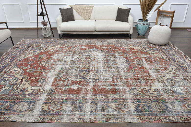 Vintage Oversized Area Rug