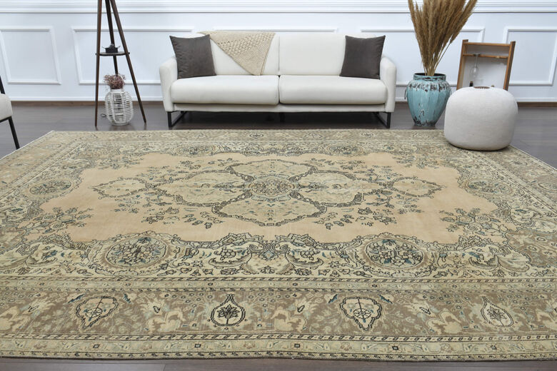 Hamadan - Persian Vintage Oversize Rug