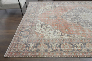 Oriental Oversized Antique Rug - Thumbnail