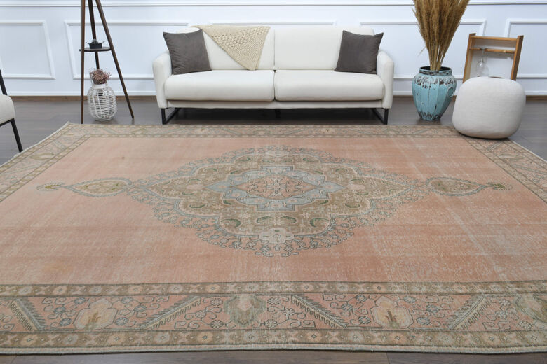 Vintage Oversized Area Rug