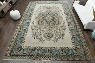 Vintage Oversized Area Anatolian Rug - Thumbnail