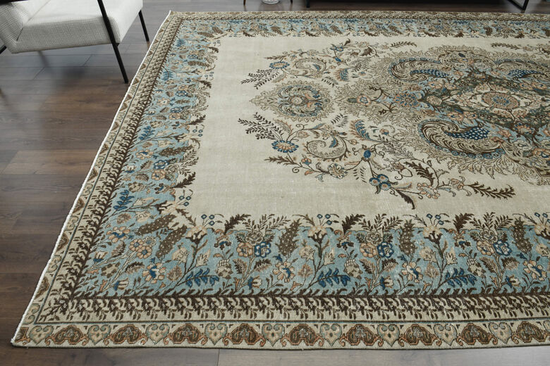 Vintage Oversized Area Anatolian Rug