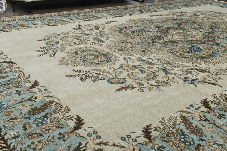 Vintage Oversized Area Anatolian Rug