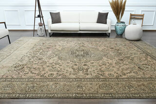 Oversize Oriental Turkish Rug - Thumbnail