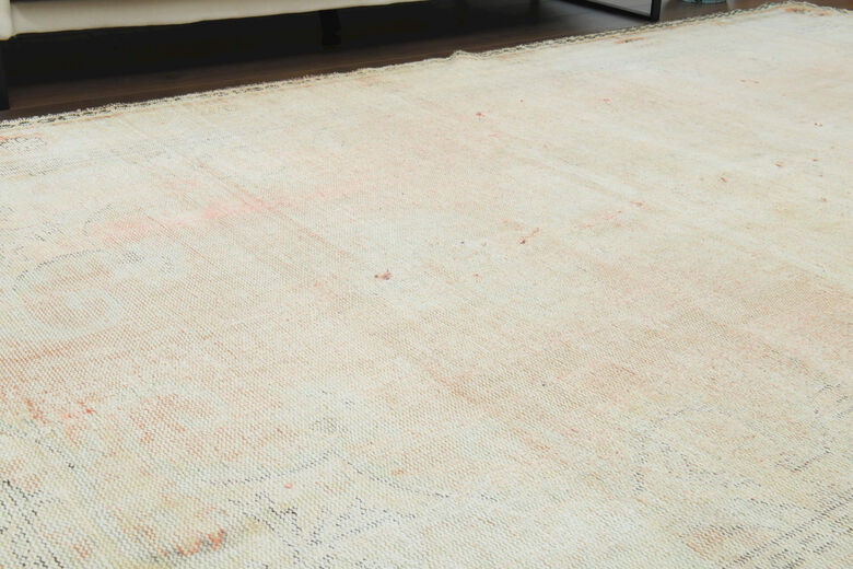 Distressed Antique Area Rug