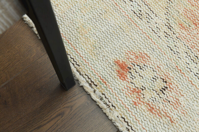 Distressed Antique Area Rug