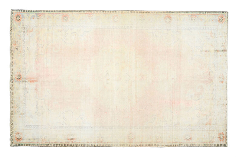 Distressed Antique Area Rug