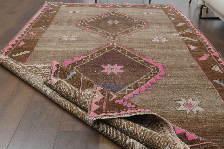 Vintage Handwoven Rug