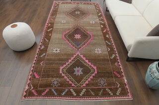 Anatolian Vintage Handwoven Rug - Thumbnail