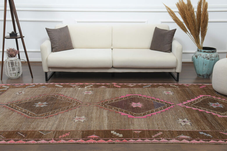Anatolian Vintage Handwoven Rug