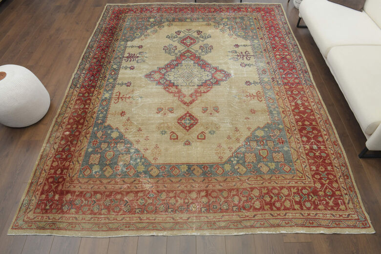 Rare Find, Antique Oversized Area Anatolian Rug