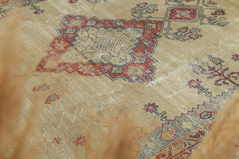 Rare Find, Antique Oversized Area Anatolian Rug