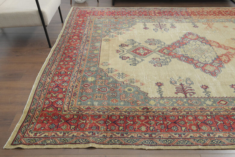 Rare Find, Antique Oversized Area Anatolian Rug